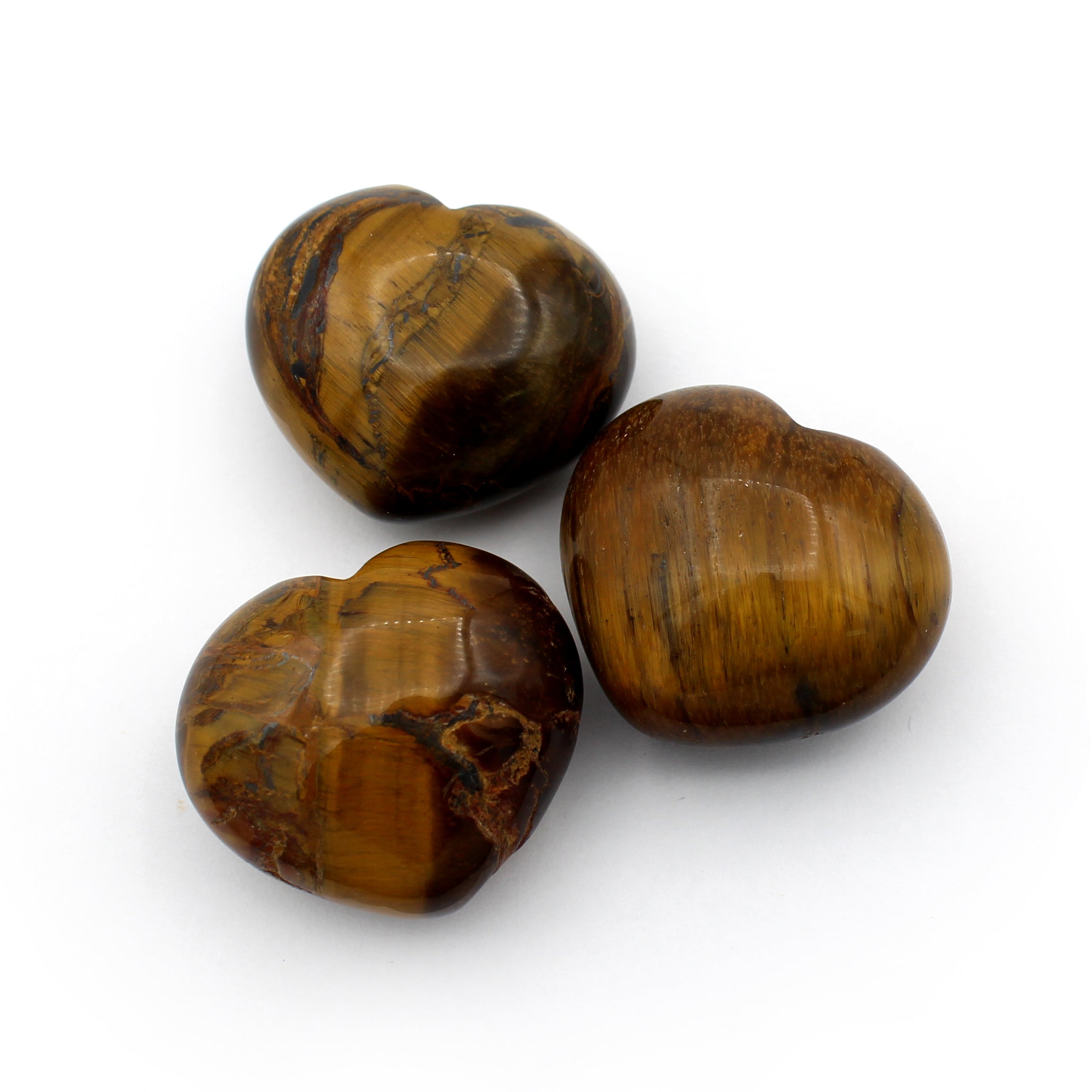 Tiger's Eye Heart $20